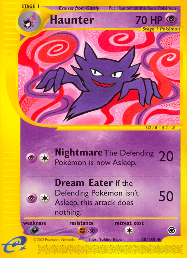 Haunter (80/165) [Expedition: Base Set] | Play N Trade Winnipeg