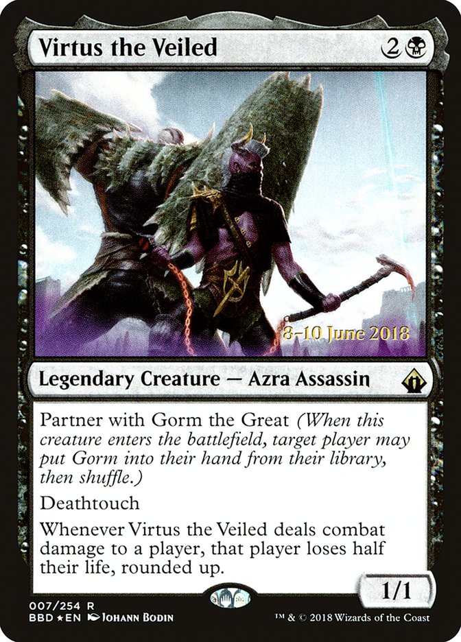 Virtus the Veiled  [Battlebond Prerelease Promos] | Play N Trade Winnipeg