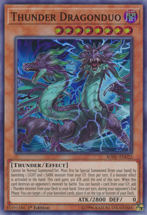 Thunder Dragonduo [SOFU-EN022] Super Rare | Play N Trade Winnipeg