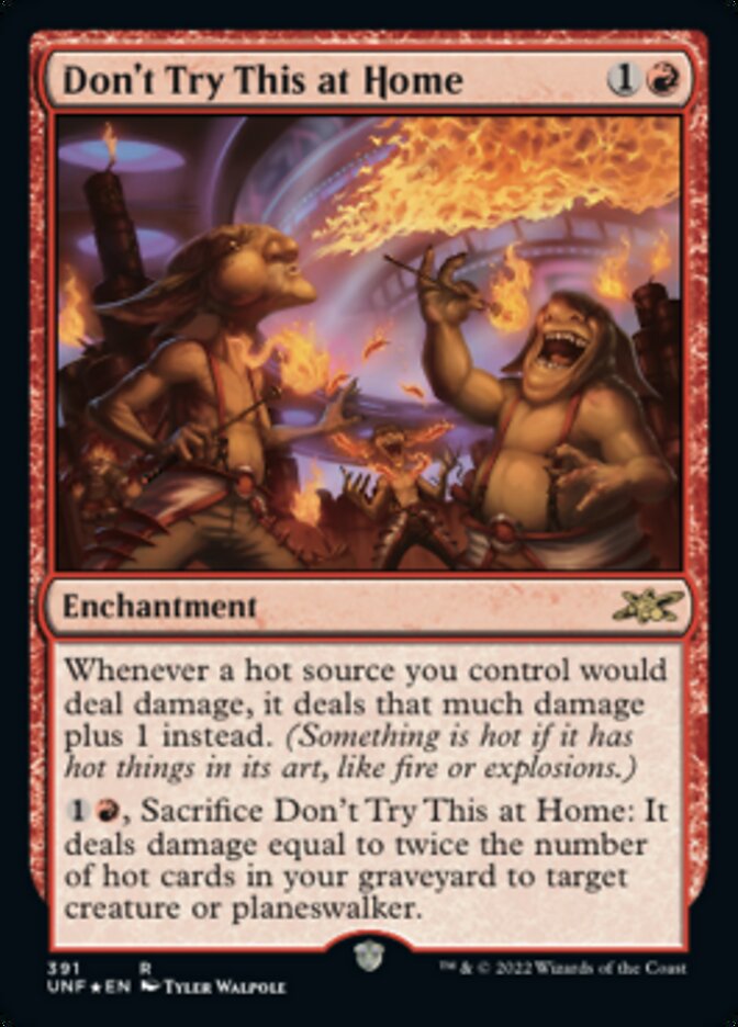 Don't Try This at Home (Galaxy Foil) [Unfinity] | Play N Trade Winnipeg