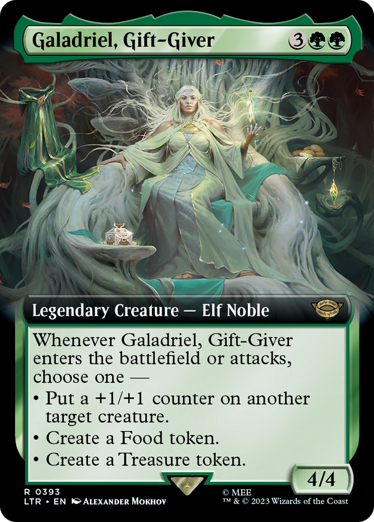 Galadriel, Gift-Giver (Extended Art) [The Lord of the Rings: Tales of Middle-Earth] | Play N Trade Winnipeg