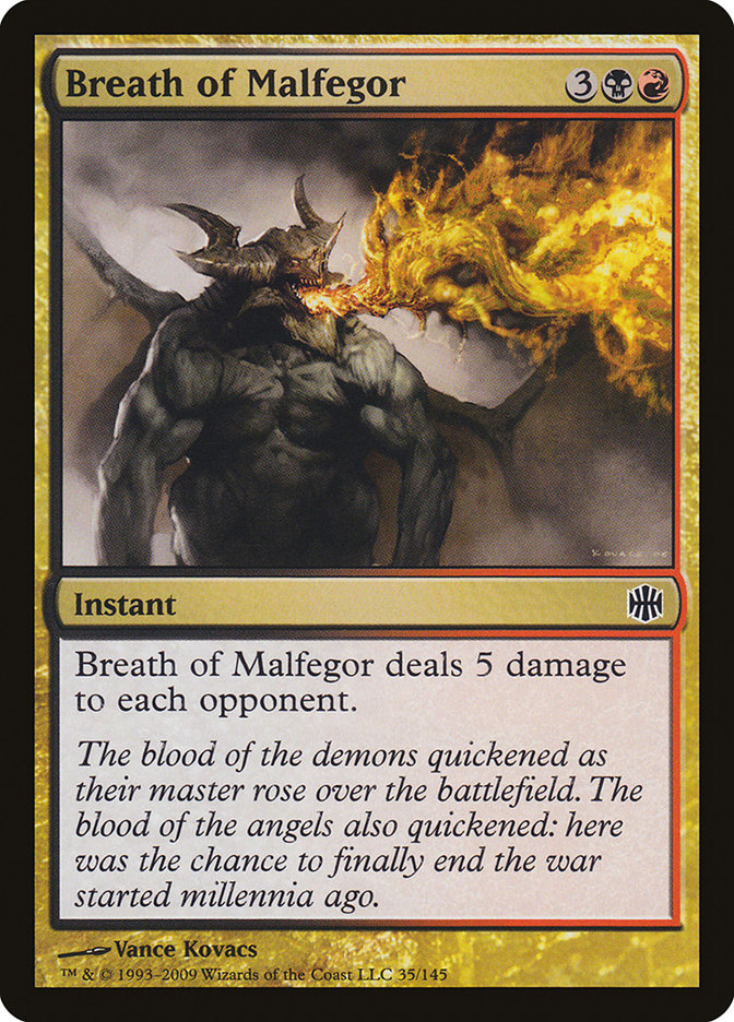 Breath of Malfegor [Alara Reborn] | Play N Trade Winnipeg