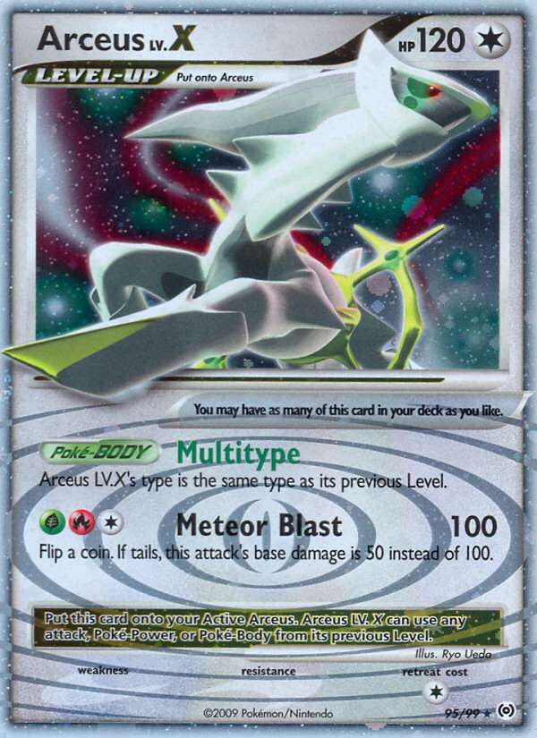 Arceus LV.X (95/99) [Platinum: Arceus] | Play N Trade Winnipeg