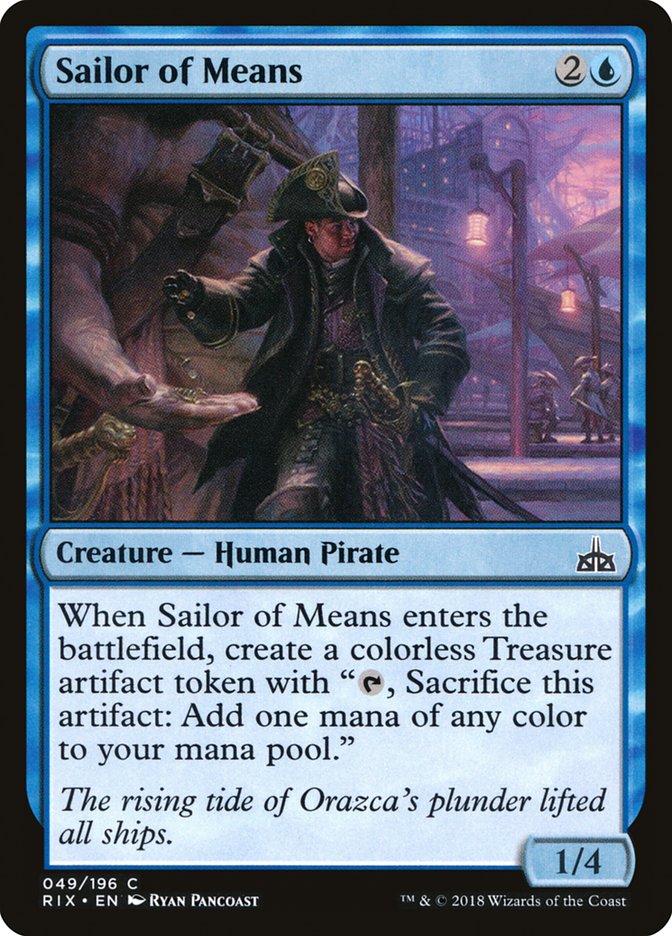 Sailor of Means [Rivals of Ixalan] | Play N Trade Winnipeg