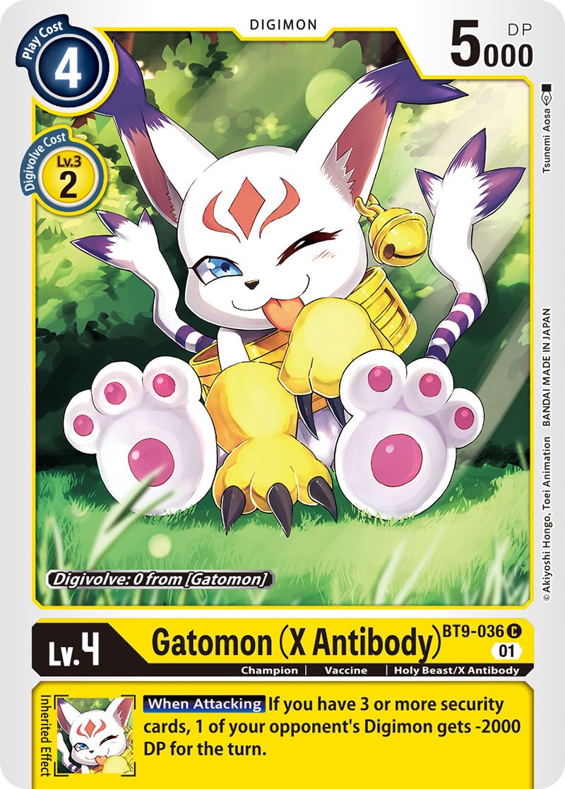 Gatomon (X Antibody) [BT9-036] [X Record] | Play N Trade Winnipeg