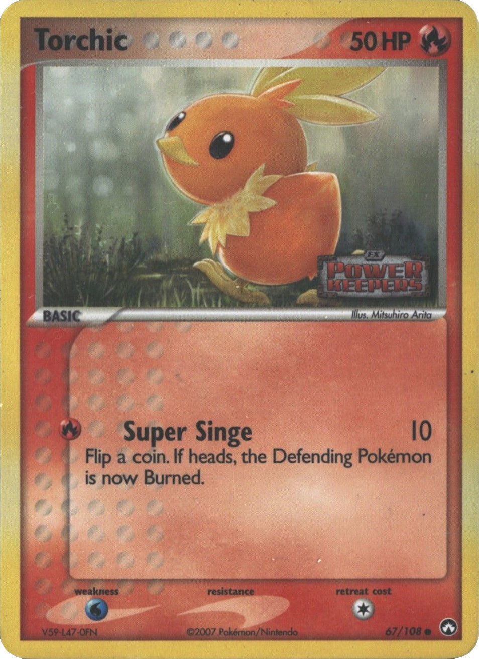 Torchic (67/108) (Stamped) [EX: Power Keepers] | Play N Trade Winnipeg