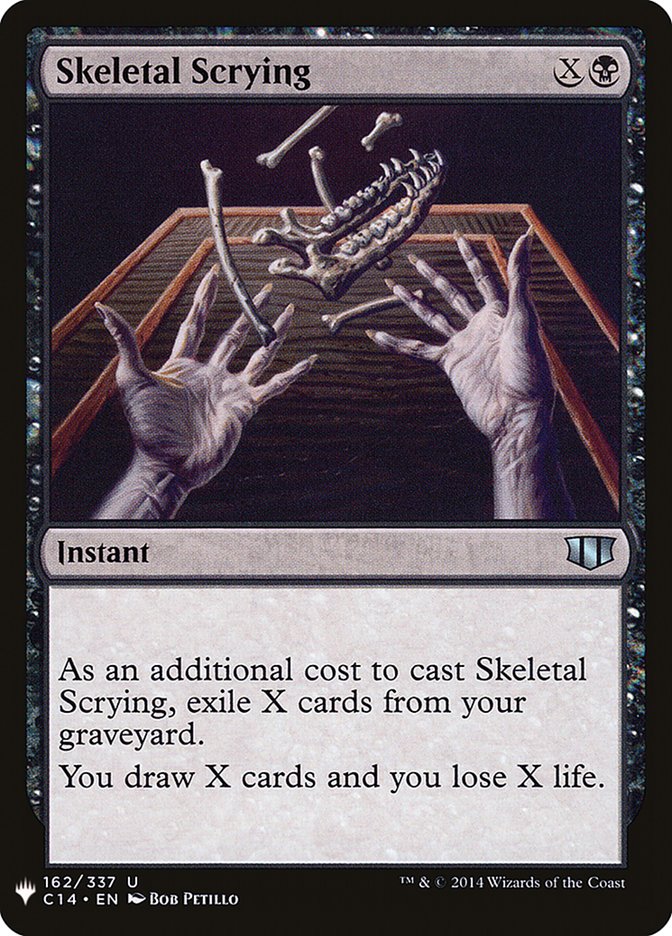 Skeletal Scrying [Mystery Booster] | Play N Trade Winnipeg