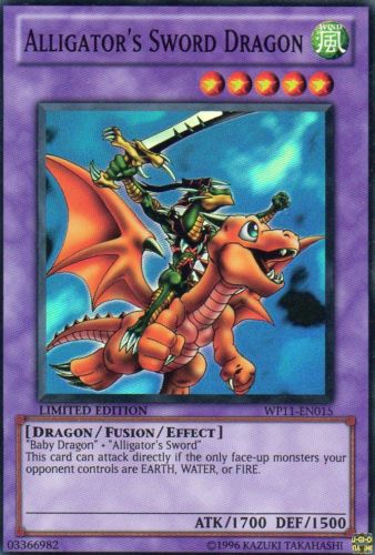 Alligator's Sword Dragon [WP11-EN015] Super Rare | Play N Trade Winnipeg
