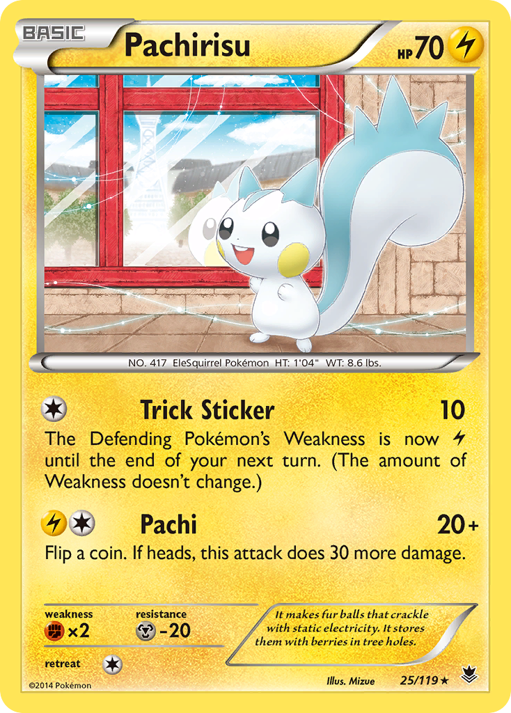 Pachirisu (25/119) [XY: Phantom Forces] | Play N Trade Winnipeg