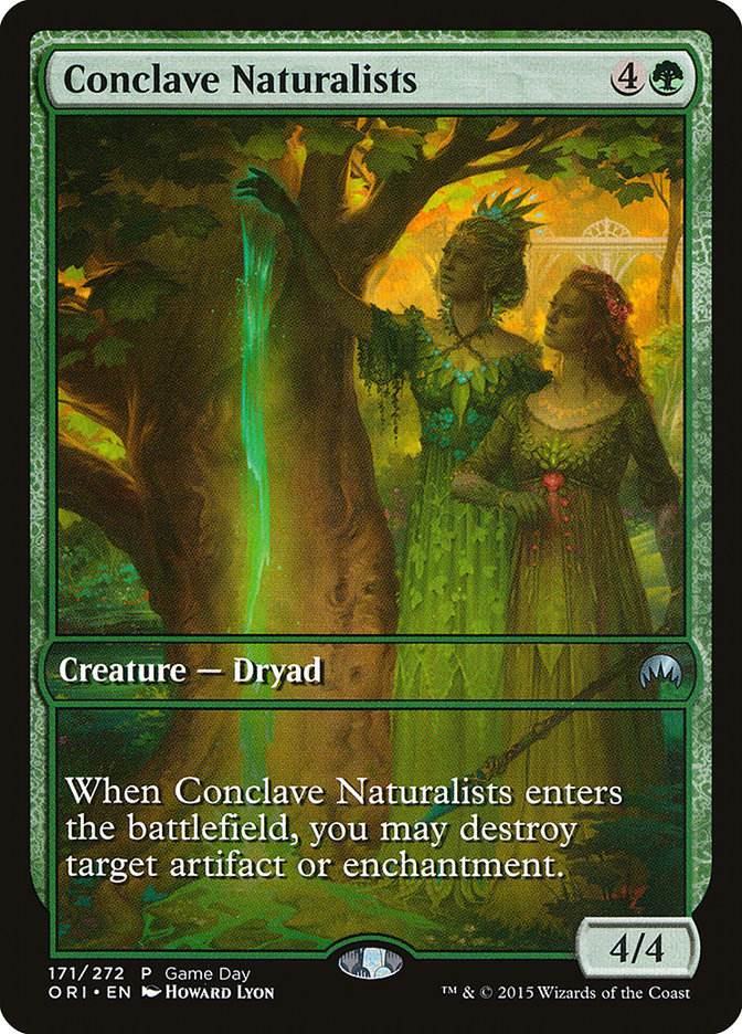 Conclave Naturalists (Game Day) [Magic Origins Promos] | Play N Trade Winnipeg