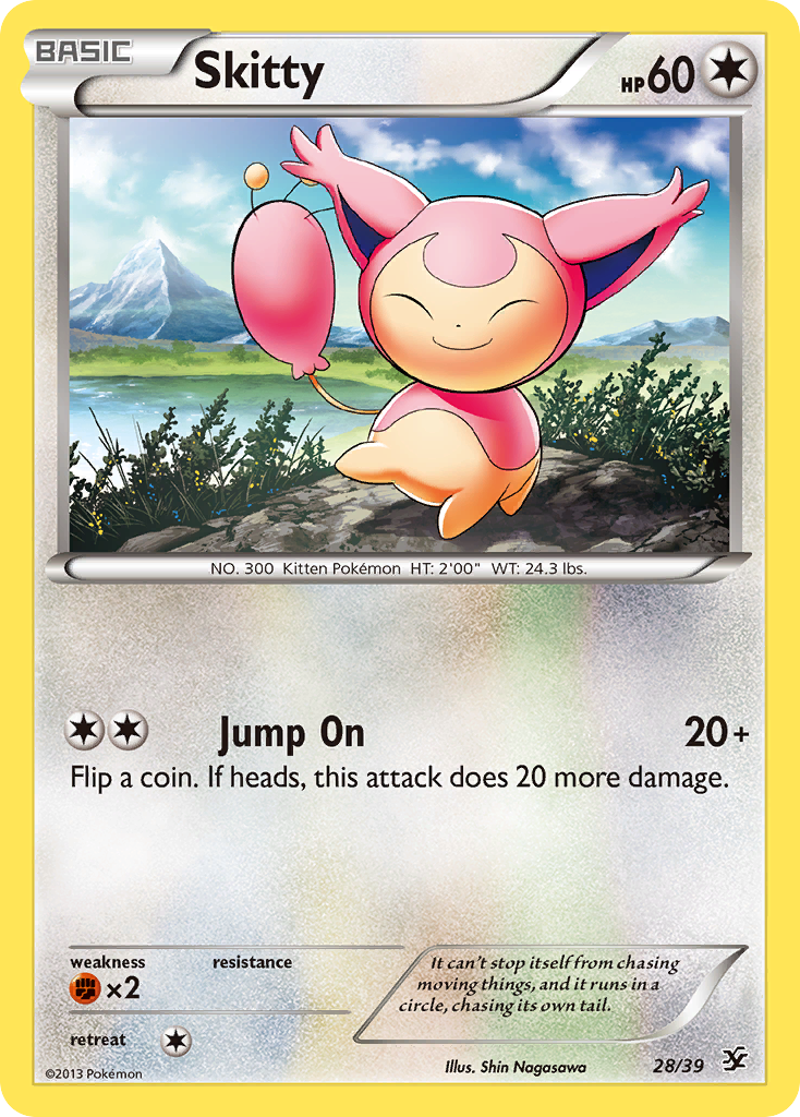 Skitty (28/39) [XY: Kalos Starter Set] | Play N Trade Winnipeg