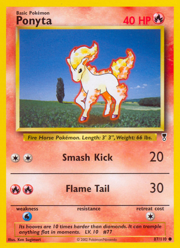 Ponyta (87/110) [Legendary Collection] | Play N Trade Winnipeg