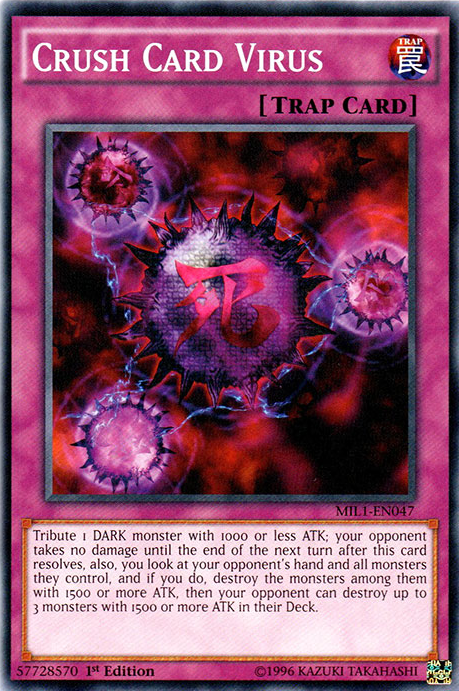 Crush Card Virus [MIL1-EN047] Common | Play N Trade Winnipeg