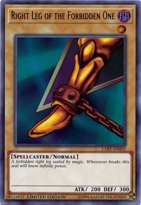 Right Leg of the Forbidden One [LART-EN002] Ultra Rare | Play N Trade Winnipeg