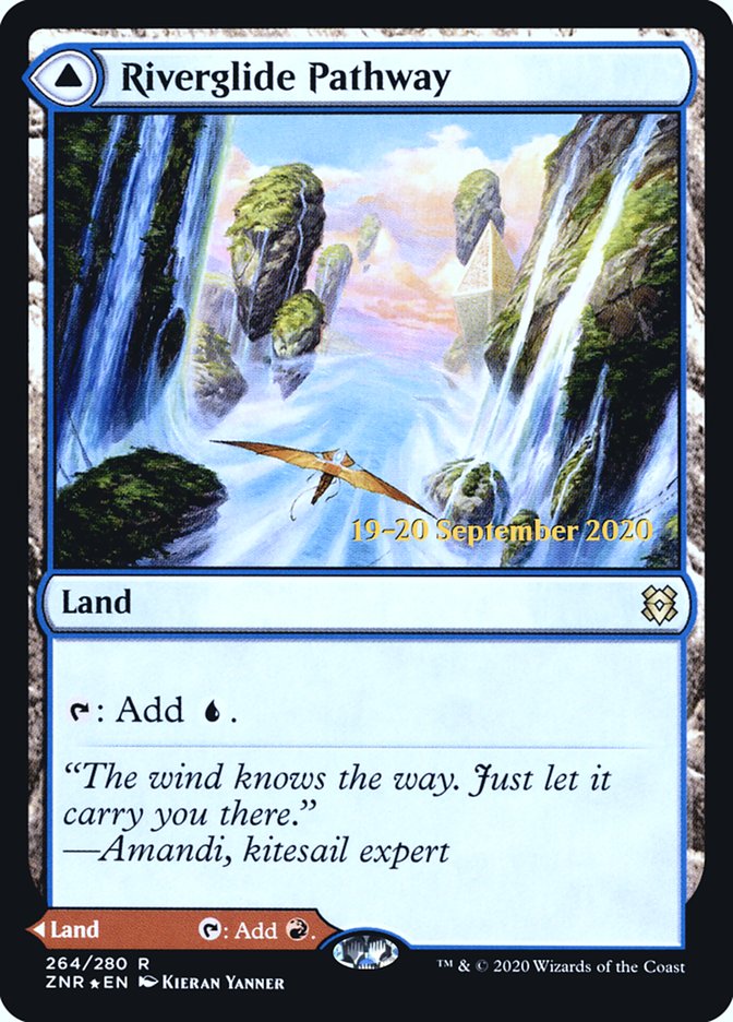 Riverglide Pathway // Lavaglide Pathway [Zendikar Rising Prerelease Promos] | Play N Trade Winnipeg