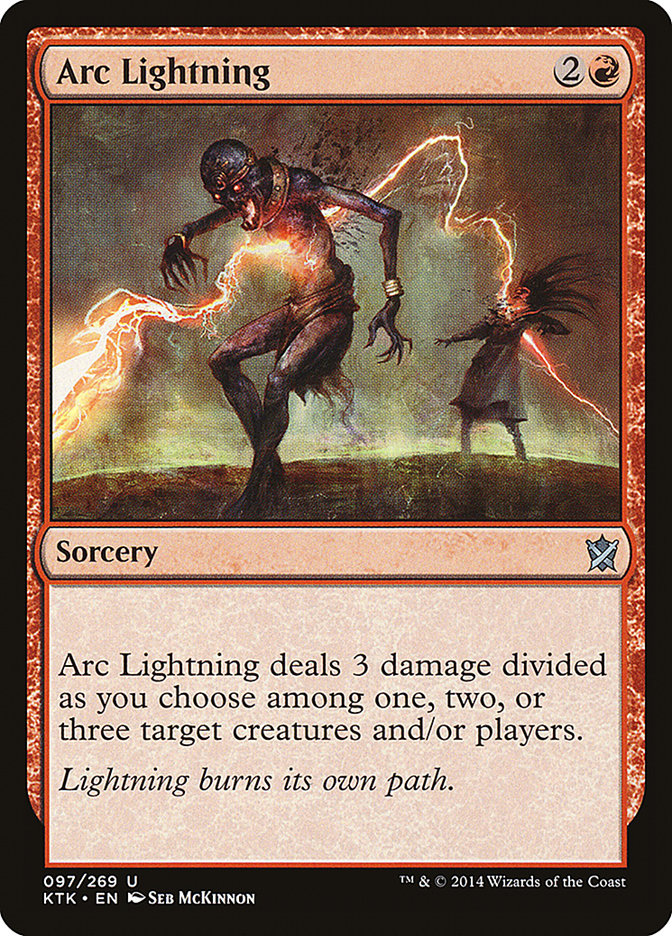 Arc Lightning [Khans of Tarkir] | Play N Trade Winnipeg