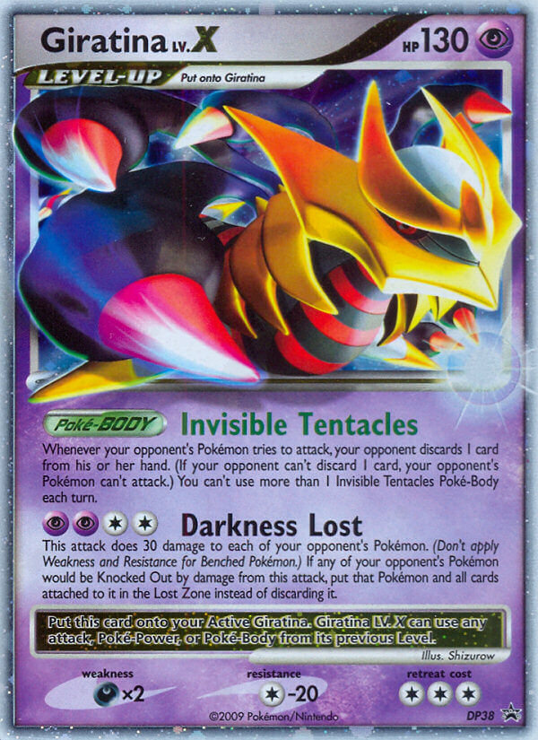 Giratina LV.X (DP38) [Diamond & Pearl: Black Star Promos] | Play N Trade Winnipeg