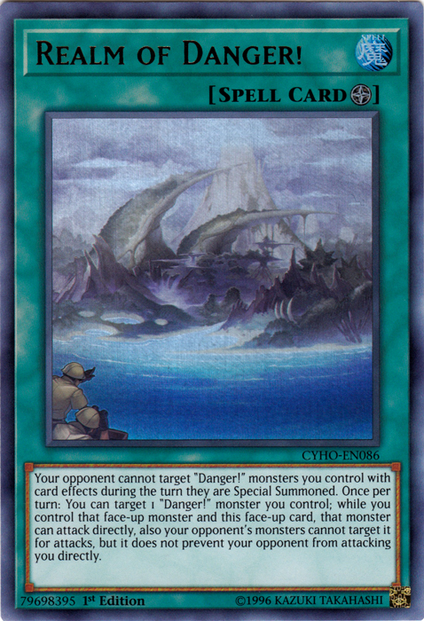 Realm of Danger! [CYHO-EN086] Ultra Rare | Play N Trade Winnipeg