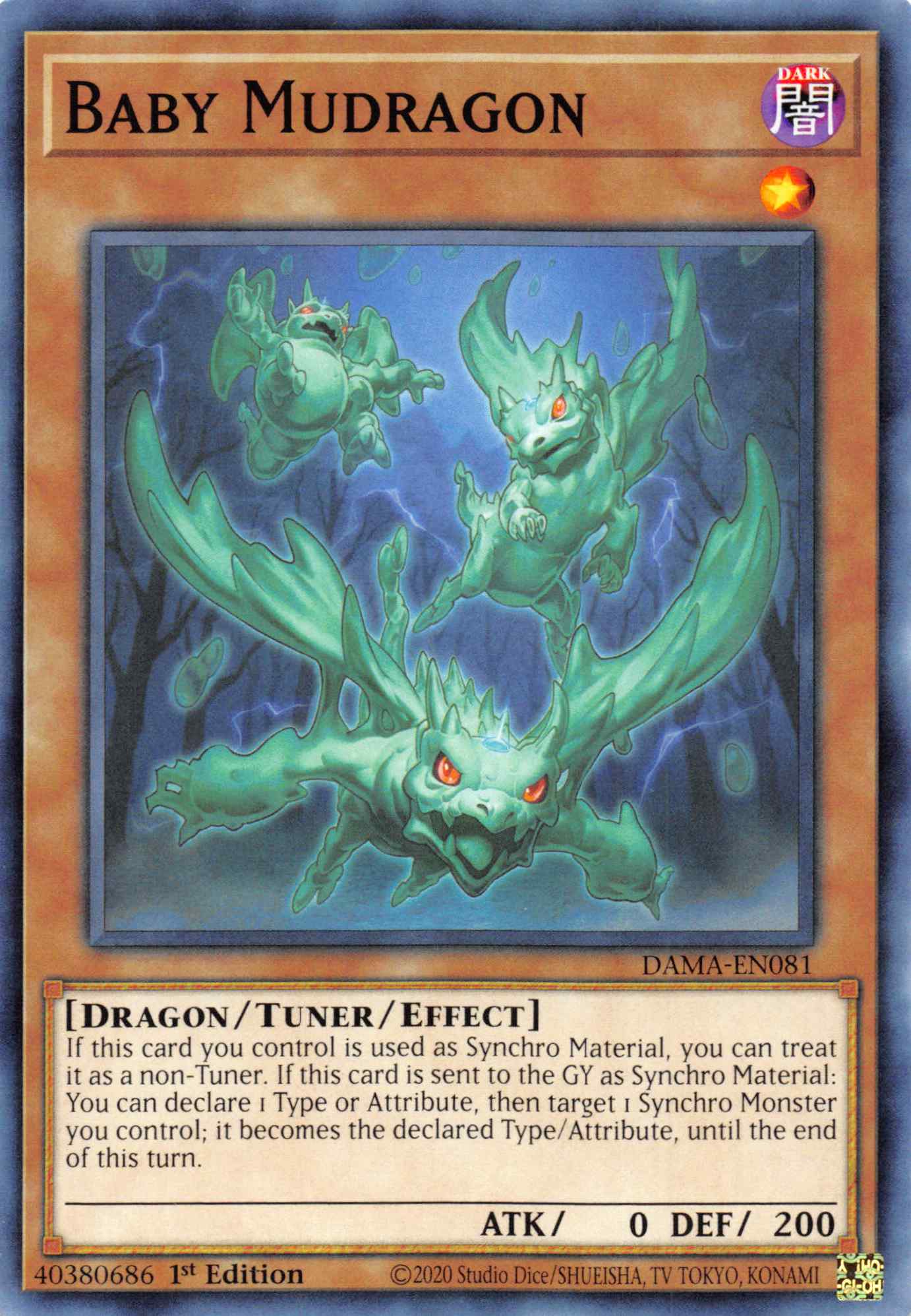 Baby Mudragon [DAMA-EN081] Common | Play N Trade Winnipeg