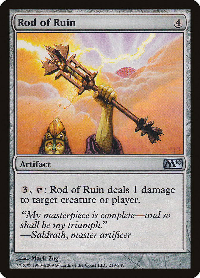 Rod of Ruin [Magic 2010] | Play N Trade Winnipeg