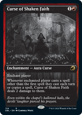 Curse of Shaken Faith [Innistrad: Double Feature] | Play N Trade Winnipeg