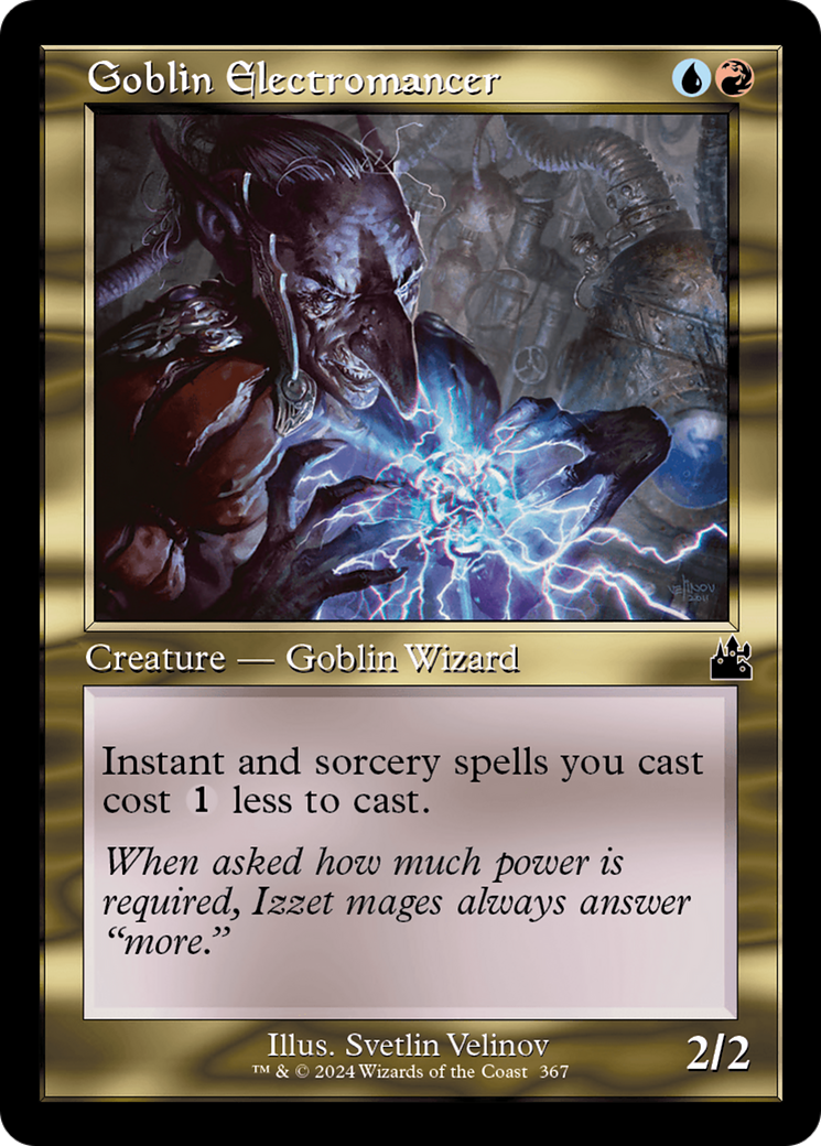 Goblin Electromancer (Retro Frame) [Ravnica Remastered] | Play N Trade Winnipeg