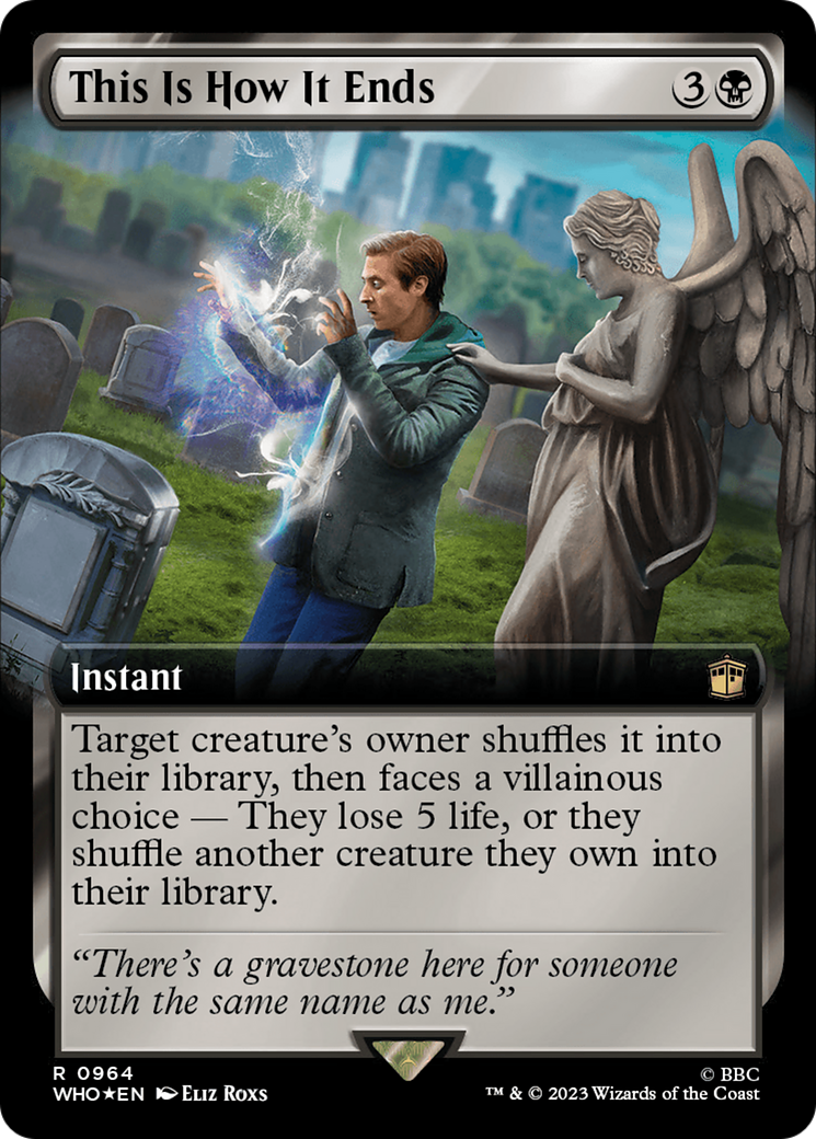 This Is How It Ends (Extended Art) (Surge Foil) [Doctor Who] | Play N Trade Winnipeg