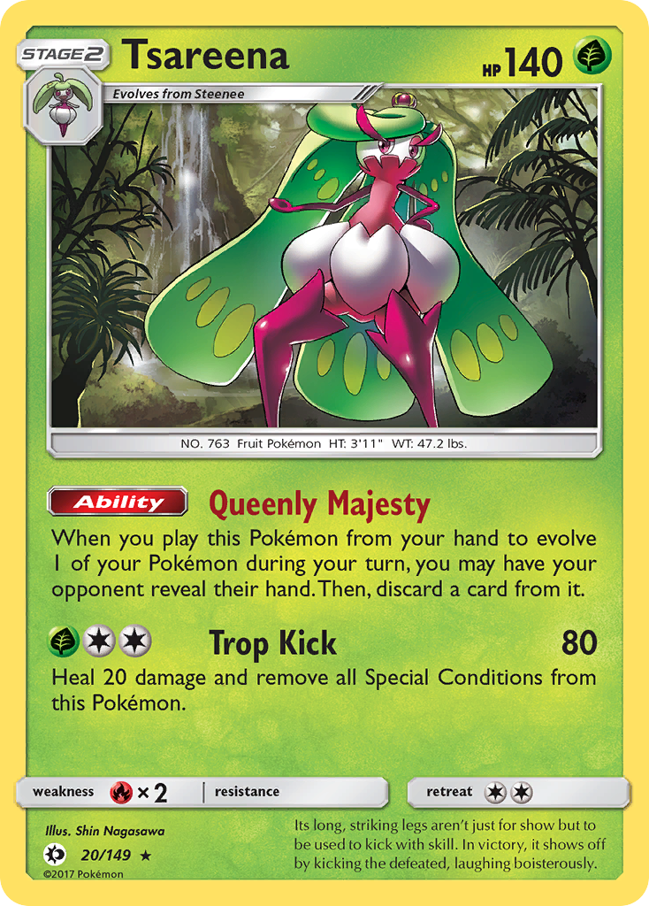 Tsareena (20/149) [Sun & Moon: Base Set] | Play N Trade Winnipeg