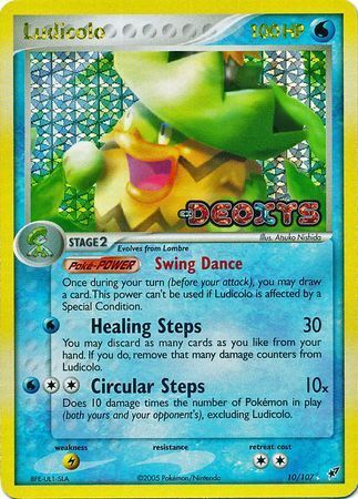 Ludicolo (10/107) (Stamped) [EX: Deoxys] | Play N Trade Winnipeg