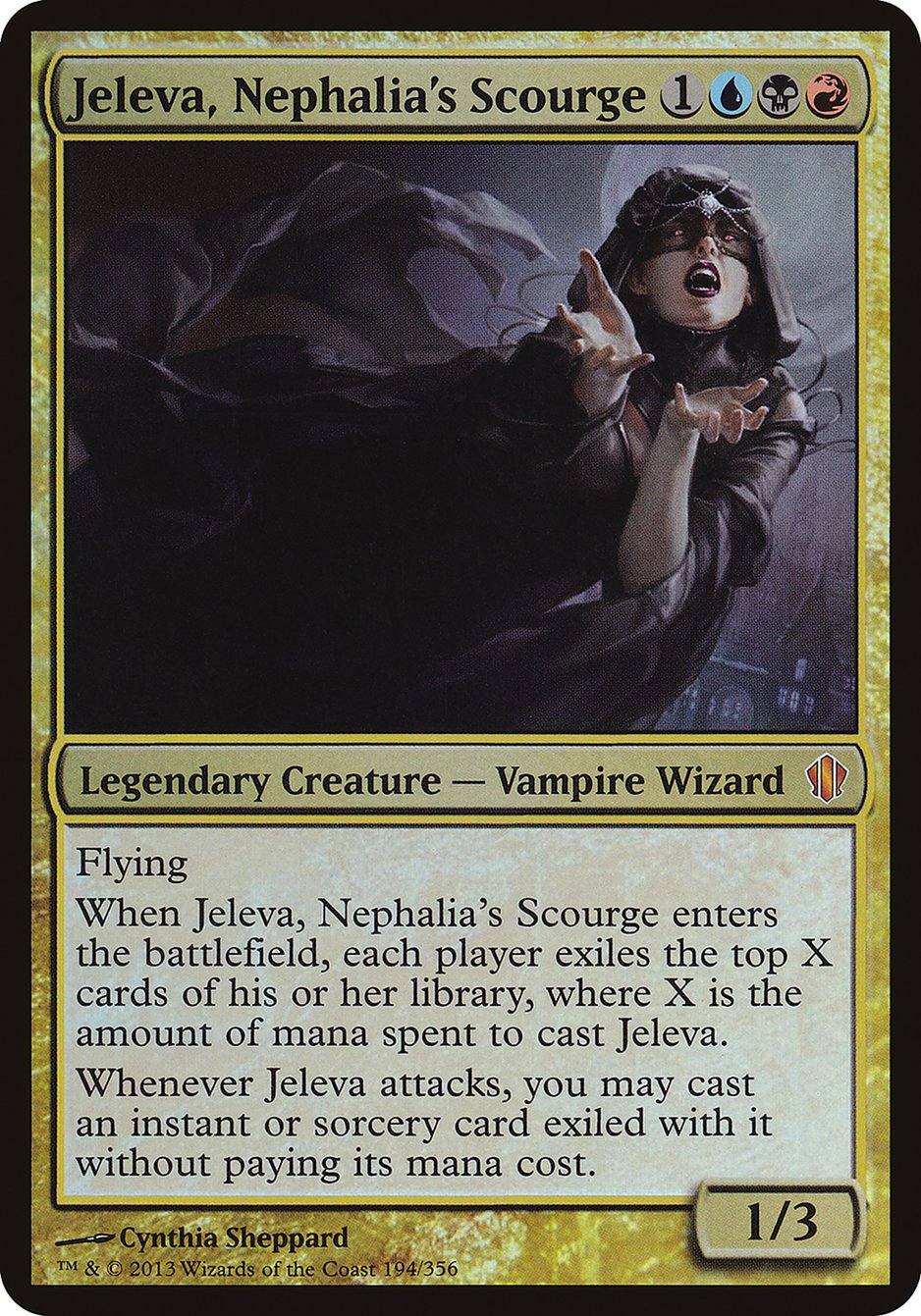 Jeleva, Nephalia's Scourge (Oversized) [Commander 2013 Oversized] | Play N Trade Winnipeg