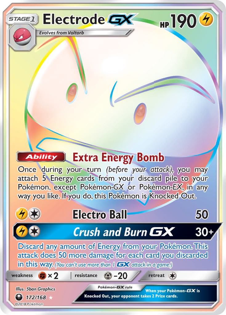 Electrode GX (172/168) [Sun & Moon: Celestial Storm] | Play N Trade Winnipeg