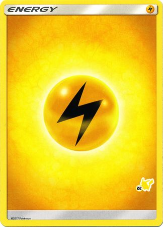 Lightning Energy (Pikachu Stamp #22) [Battle Academy 2020] | Play N Trade Winnipeg