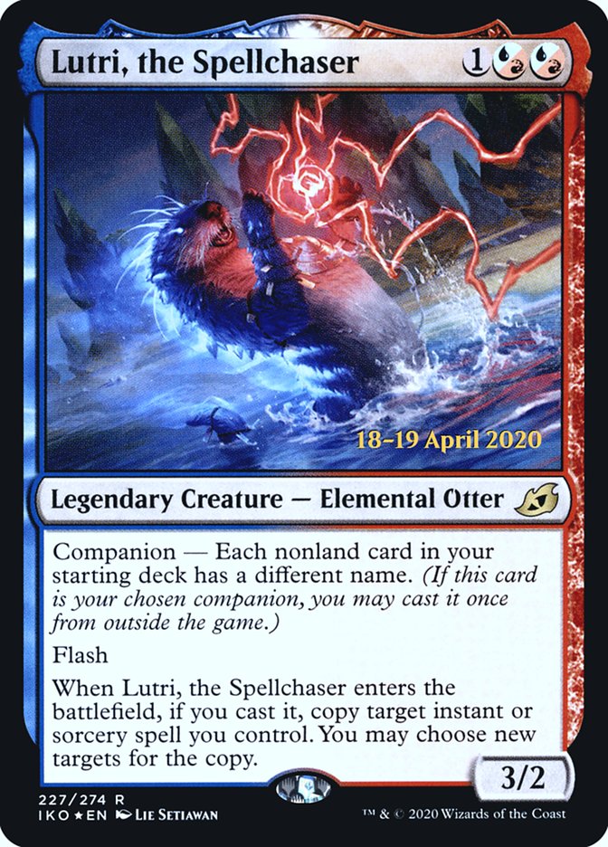 Lutri, the Spellchaser  [Ikoria: Lair of Behemoths Prerelease Promos] | Play N Trade Winnipeg