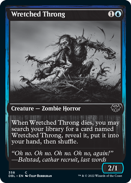Wretched Throng [Innistrad: Double Feature] | Play N Trade Winnipeg
