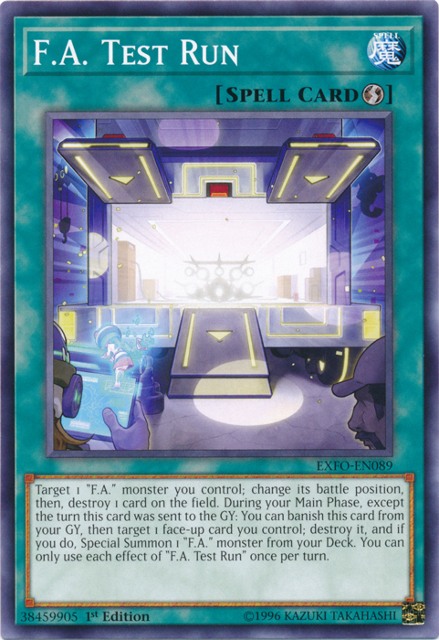 F.A. Test Run [EXFO-EN089] Common | Play N Trade Winnipeg