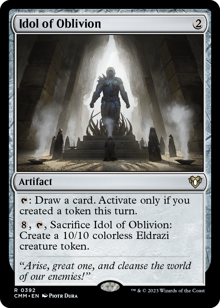 Idol of Oblivion [Commander Masters] | Play N Trade Winnipeg