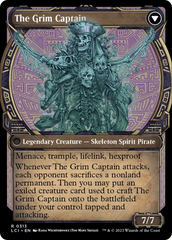 Throne of the Grim Captain // The Grim Captain (Showcase) [The Lost Caverns of Ixalan] | Play N Trade Winnipeg