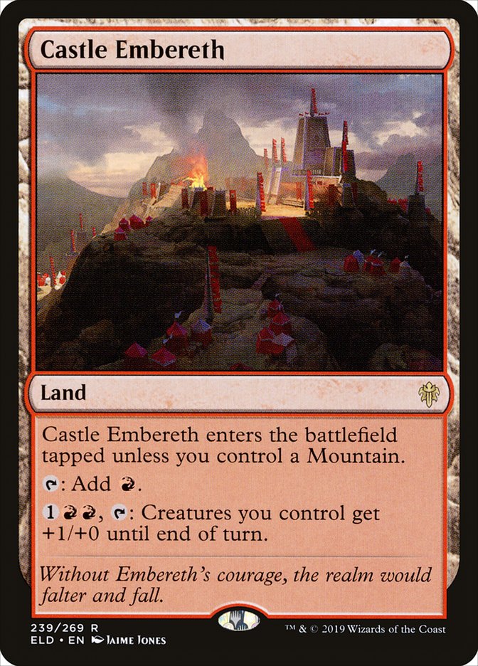 Castle Embereth [Throne of Eldraine] | Play N Trade Winnipeg