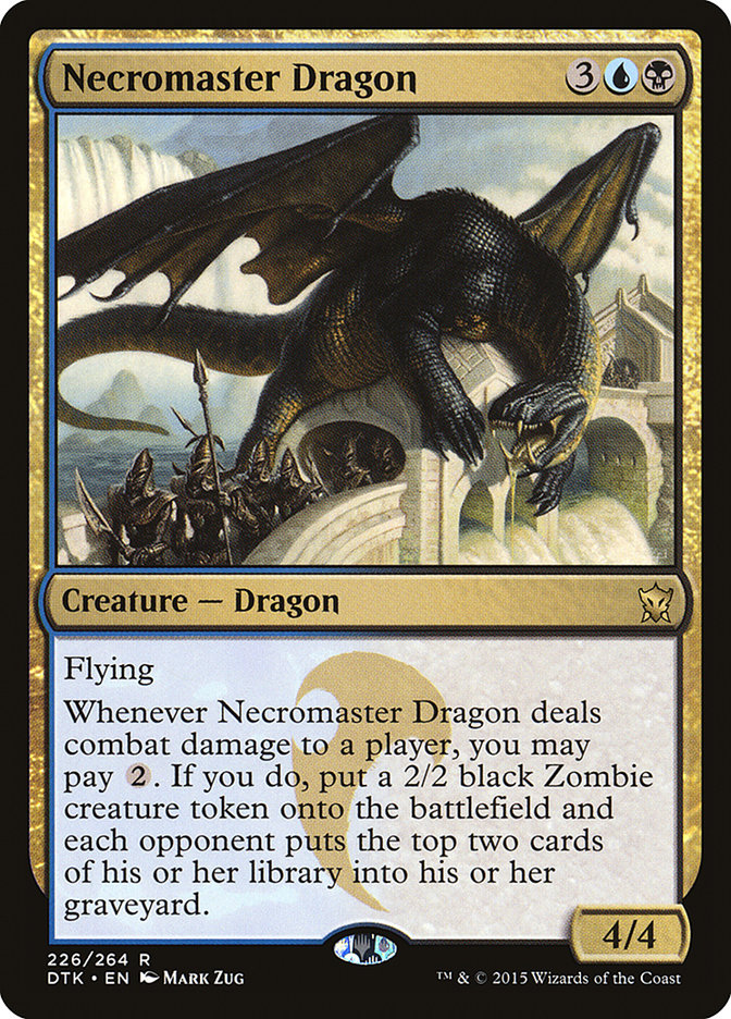 Necromaster Dragon [Dragons of Tarkir] | Play N Trade Winnipeg