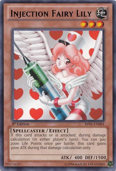 Injection Fairy Lily [BP01-EN004] Rare | Play N Trade Winnipeg