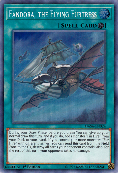 Fandora, the Flying Furtress [DASA-EN024] Super Rare | Play N Trade Winnipeg