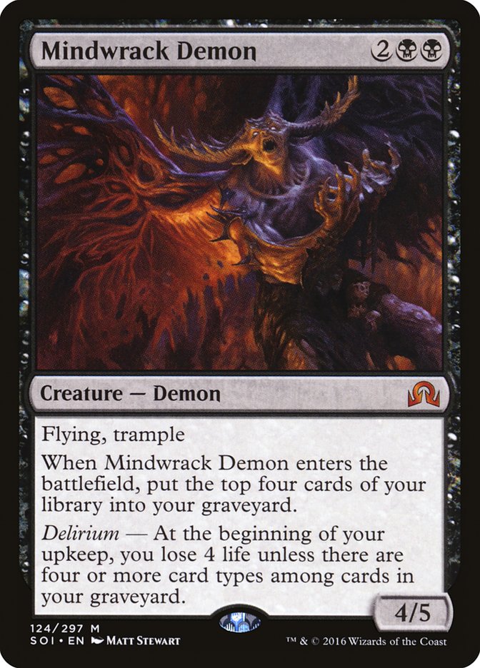 Mindwrack Demon [Shadows over Innistrad] | Play N Trade Winnipeg