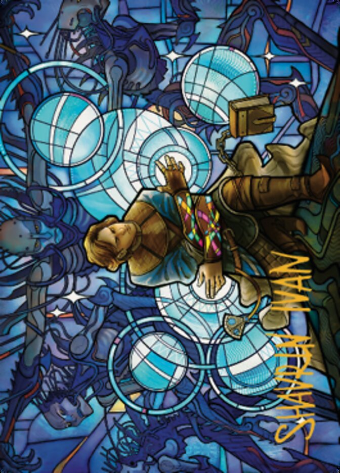 Raff, Weatherlight Stalwart Art Card (Gold-Stamped Signature) [Dominaria United Art Series] | Play N Trade Winnipeg