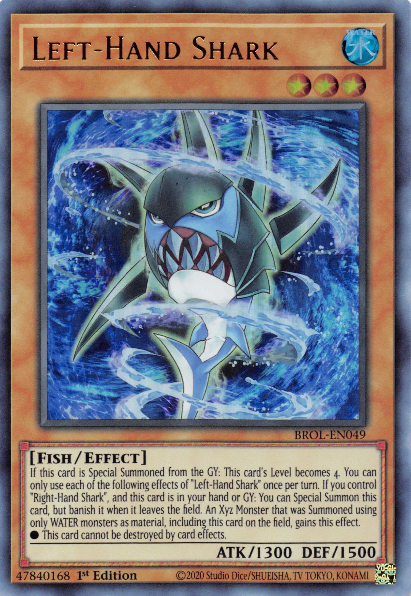 Left-Hand Shark [BROL-EN049] Ultra Rare | Play N Trade Winnipeg