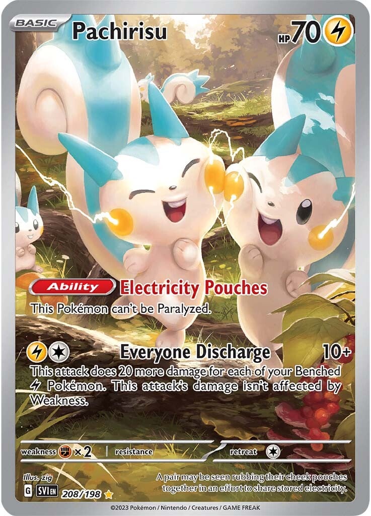 Pachirisu (208/198) [Scarlet & Violet: Base Set] | Play N Trade Winnipeg