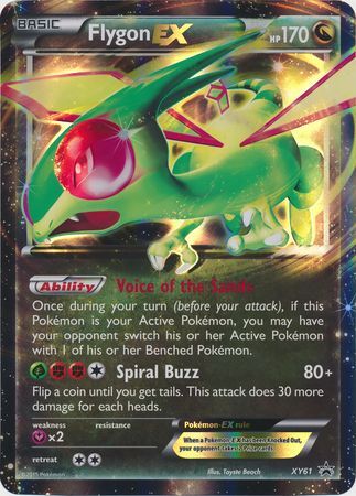 Flygon EX (XY61) (Jumbo Card) [XY: Black Star Promos] | Play N Trade Winnipeg