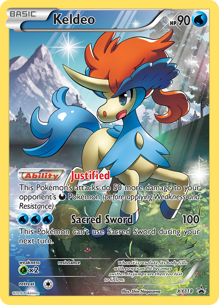 Keldeo (XY118) [XY: Black Star Promos] | Play N Trade Winnipeg