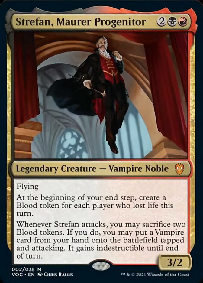 Strefan, Maurer Progenitor (Display Commander) [Innistrad: Crimson Vow Commander] | Play N Trade Winnipeg