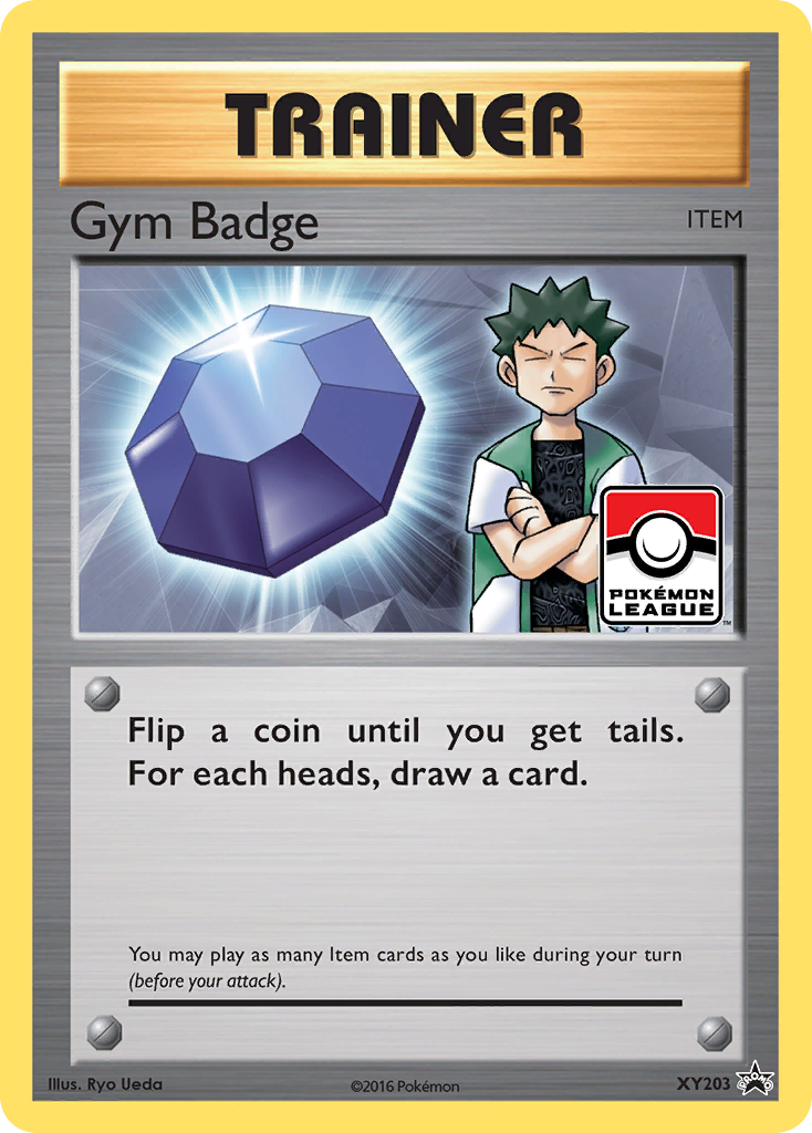 Gym Badge (XY203) [XY: Black Star Promos] | Play N Trade Winnipeg