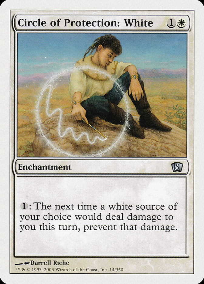 Circle of Protection: White [Eighth Edition] | Play N Trade Winnipeg